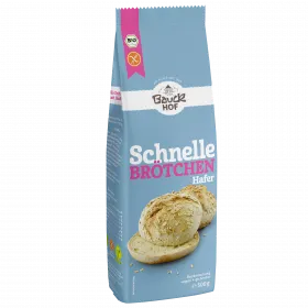 Schnelle Brtchen Hafer glutenfrei - Bio-Brotbackmischung (Bauck Hof)