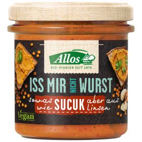 Iss mir nicht Wurst Sucuk - Pflanzlicher Brotaufstrich (Allos)