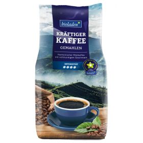 krftiger Kaffee gemahlen (bioladen*)