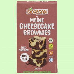 Meine Cheesecake Brownies - Bio-Backmischung (Biovegan)