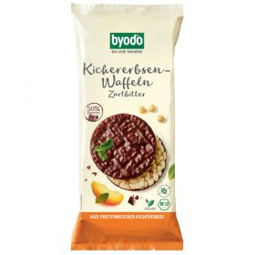 Kichererbsen-Waffeln Zartbitter (byodo)