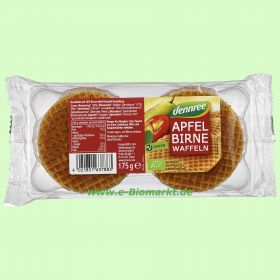 Apfel - Birne Waffeln (dennree)
