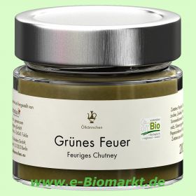 Grnes Feuer, feuriges Chutney (lknnchen)