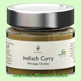 Indisch Curry, wrziges Chutney (lknnchen)