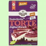 Joghurt Kirsch Torte - Bio-Kuchenbackmischung (Bauckhof)