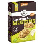 Apple Crumble Muffins, glutenfreie Bio-Backmischung (Bauckhof)