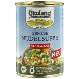 Gemse Bio-Nudelsuppe vegetarisch (koland)