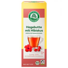 Hagebutten Tee mit Hibiskus (Lebensbaum)