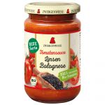 Tomatensauce vegane Linsen Bolognese (Zwergenwiese)
