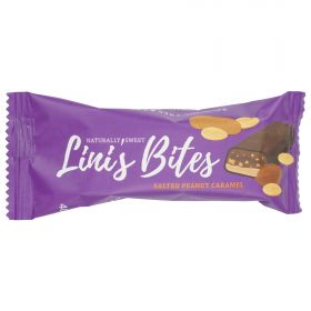 Salted Peanut Caramel Schokoriegel (Linis Bites)