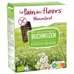 Knusperbrot Buchweizen, glutenfrei (Blumenbrot)