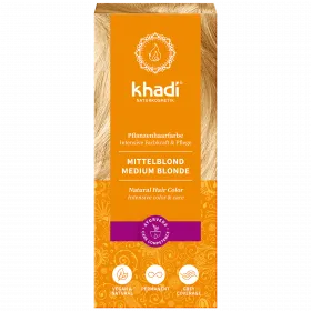 Pflanzenhaarfarbe Mittelblond (khadi Naturprodukte)