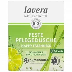 Feste Pflegedusche Happy Freshness (lavera)