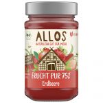 Erdbeere - Frucht Pur 75 % - Fruchtaufstrich (Allos)