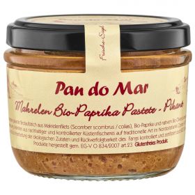 Makrelen Bio-Paprika Pastete pikant (Pan do Mar)