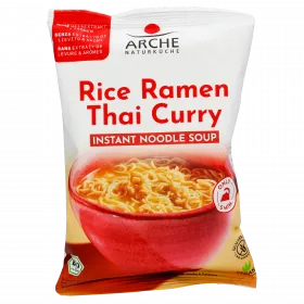 Reis Ramen Thai Curry Instant Nudel Suppe (Arche)