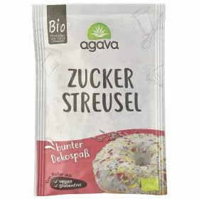 Zuckerstreusel, bunt (Agava)