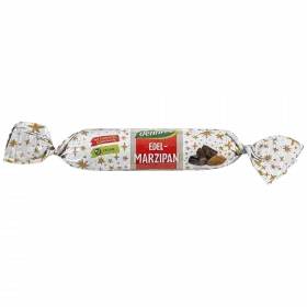 Edelmarzipanbrot in Zartbitterschokolade (dennree)