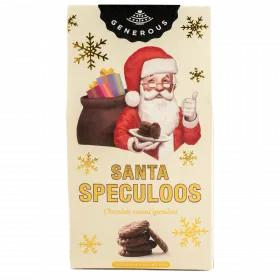 Santa Speculoos mit Schokoberzug, glutenfrei (Generous)