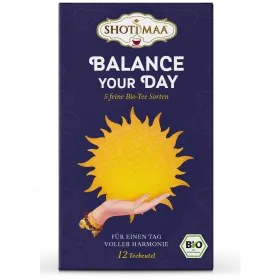 Balance your Day Box - 5 feine Bio-Tee Sorten (Shoti Maa)