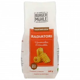 Radiatori aus Hartweizengrie� mit Ei (Burgerm�hle)