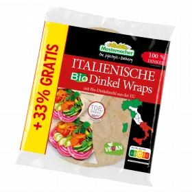 italienische Dinkel Wraps (Mestemacher)