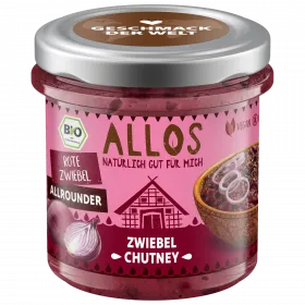Geschmack der Welt Zwiebel Chutney (Allos)