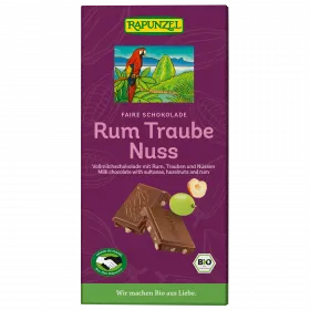 Rum-Trauben-Nuss Schokolade HIH (Rapunzel)