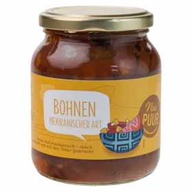 Bohnen Mexikanischer Art (Nur Puur)