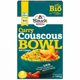 Couscous Bowl Curry mit Linsen (Bauck)