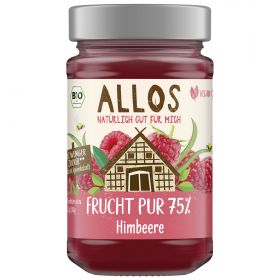 Himbeere - Frucht Pur 75 % - Fruchtaufstrich (Allos)