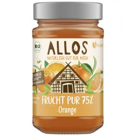 Orange - Frucht Pur 75 % - Fruchtaufstrich (Allos)