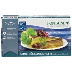 Bcklingsfilet, in Bio-Sonnenblumenl (Fontaine)