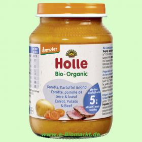 Karotten, Kartoffeln & Rind (Holle)