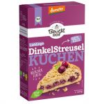 Dinkel-Streuselkuchen - Bio-Kuchenbackmischung (Bauckhof)