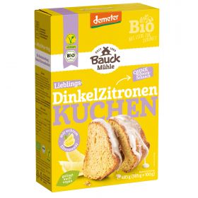 Dinkel-Zitronenkuchen - Bio-Kuchenbackmischung (Bauckhof)