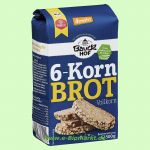 6-Korn-Brot, Vollkorn - Bio-Brotbackmischung (Bauckhof)