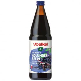 Heimische Holunderbeere pur - 100% Muttersaft (Voelkel)