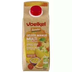 Gelber Mango-Multi, 100% Direktsaft (Voelkel)