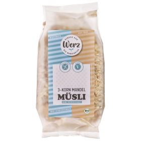 3-Korn-Vollkorn-Mandel-Bio-Msli, glutenfrei (Werz)