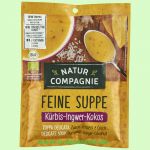 Kürbis-Ingwer-Kokos Suppe (Natur Compagnie)