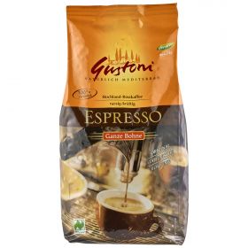 Espresso, ganze Bohne (Gustoni)