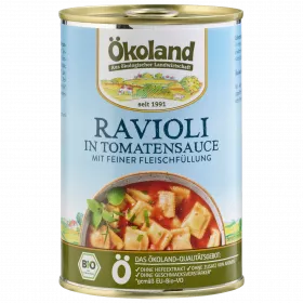 Ravioli in Tomatensauce (koland)