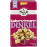 Dinkel-Kaiserschmarrn mit Rosinen - Backmischung (Bauckhof)