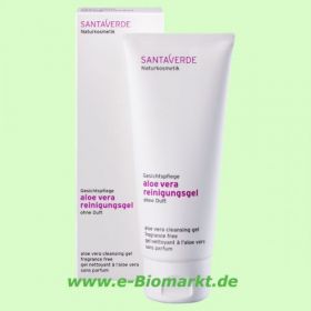 Aloe Vera Reinigungsgel, ohne Duft (Santaverde)