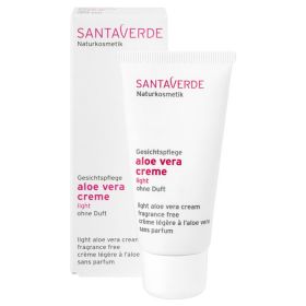 Aloe Vera Creme light, ohne Duft (Santaverde)