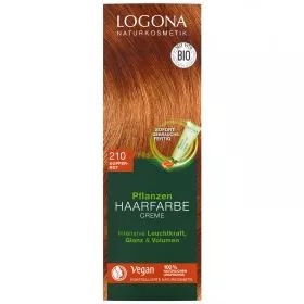 Pflanzenhaarfarbe Color Creme Kupferrot 210 (Logona)