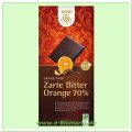 Grand Noir Bio Orange Bitterschokolade, 70% Kakao (Gepa)