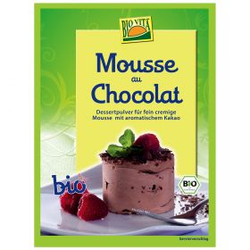 Mousse au Chocolat, ohne Kochen (Bio Vita)