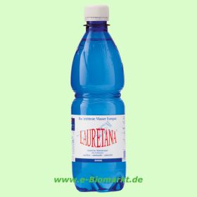 Hochquellwasser - das leichteste Wasser Europas (Lauretana)